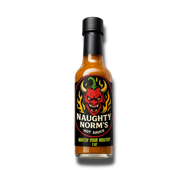 Naughty Norm's Hot Sauce – “Watch Your Mouth!!” Artisan Craft Hot